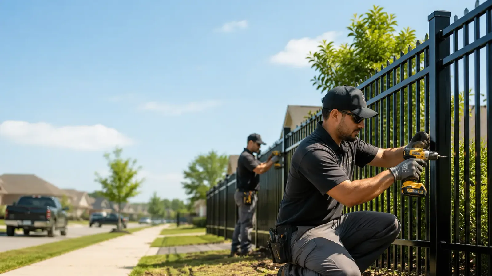 Metal Fence Installation in Garrett Park, MD
